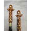 Image 5 : Vintage Collectible Lot, Totem Pole Shoe Horns, etc