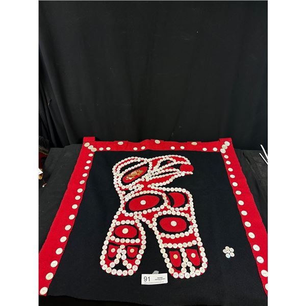 West Coast Native Button Blanket