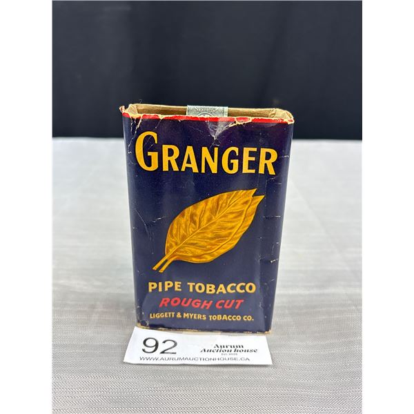 Vintage Unopened Granger Pipe Tobacco Pack
