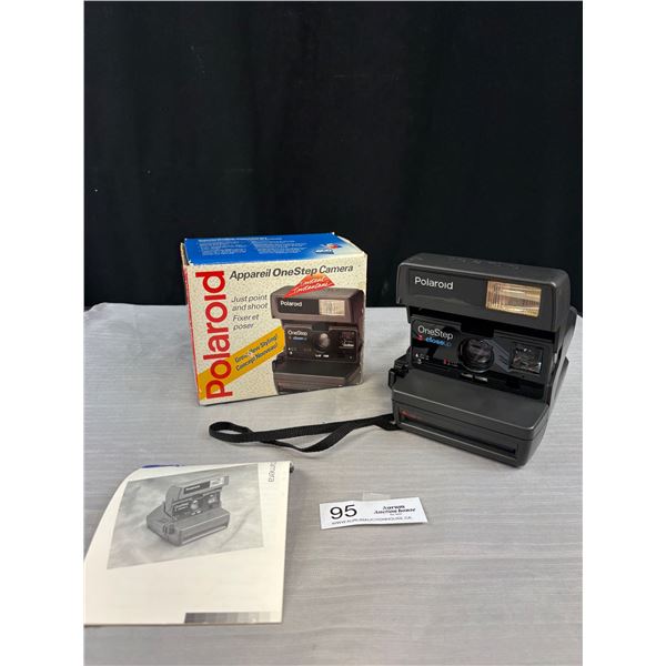 Vintage Polaroid 1 Step Camera in Original Box