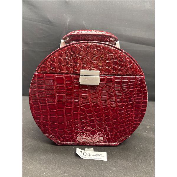 Very Nice Leather Travelling Jewelry Box