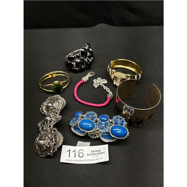 Nice Lot of Vintage Cuff Bracelets