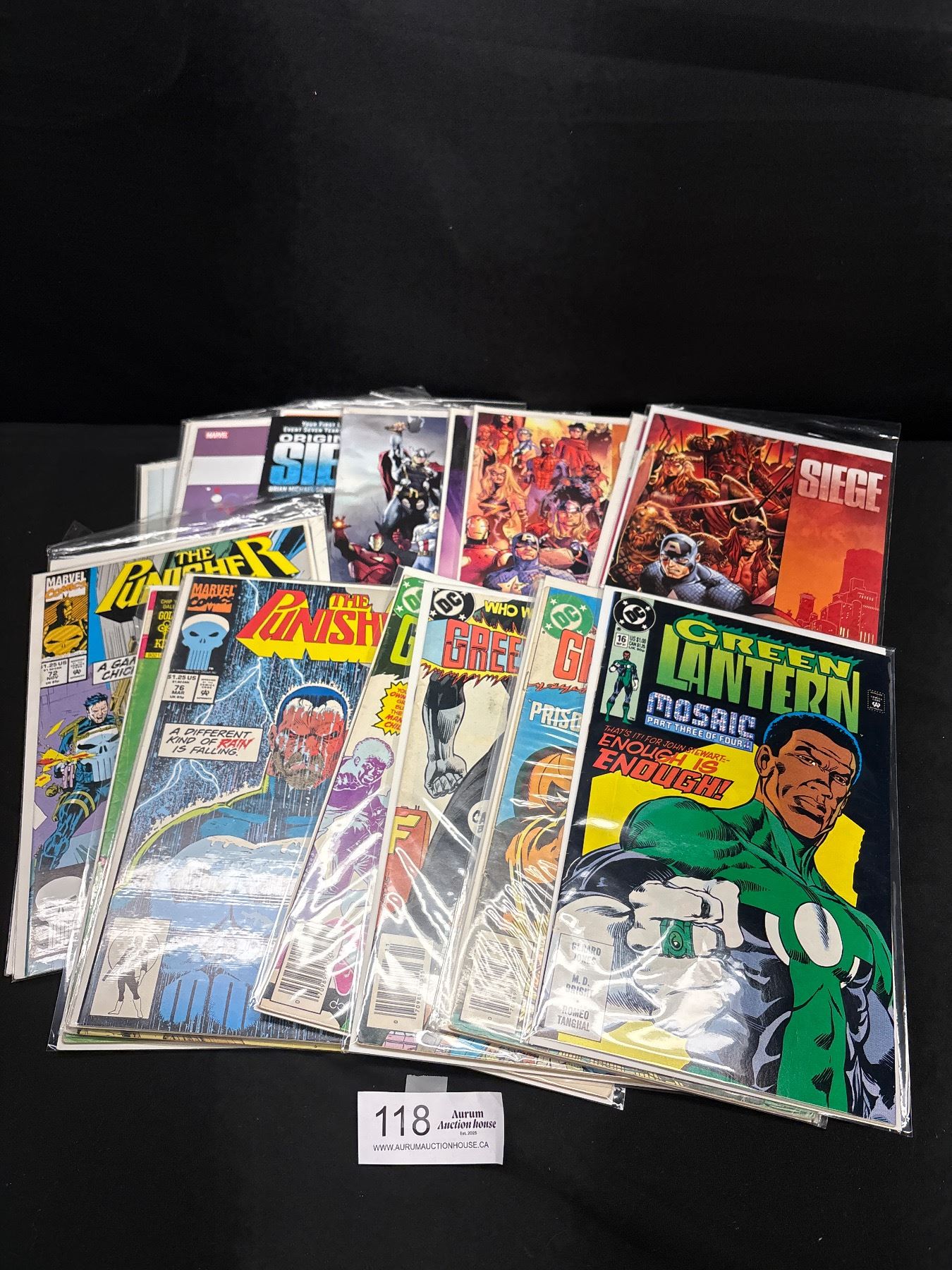 Nice Collection of Vintage Comics On Board in Bag