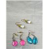 Image 4 : 5 Pairs of Vintage Dangle Earrings
