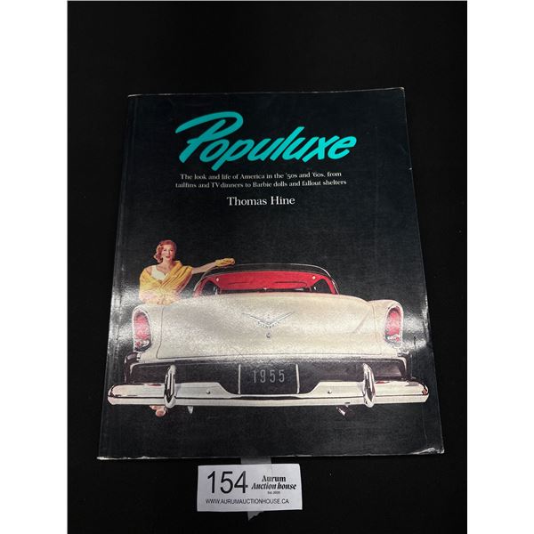 Book "Populuxe" Life in America 1950s + 1960s