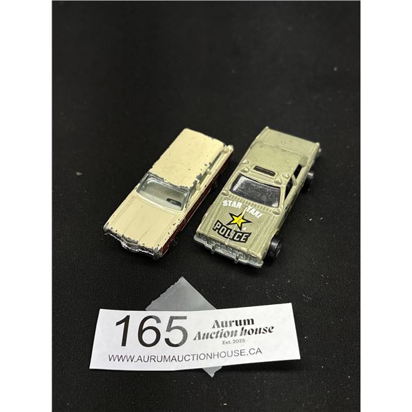 2 1970s Diecast Cars/Hotwheels + 1 Yatming