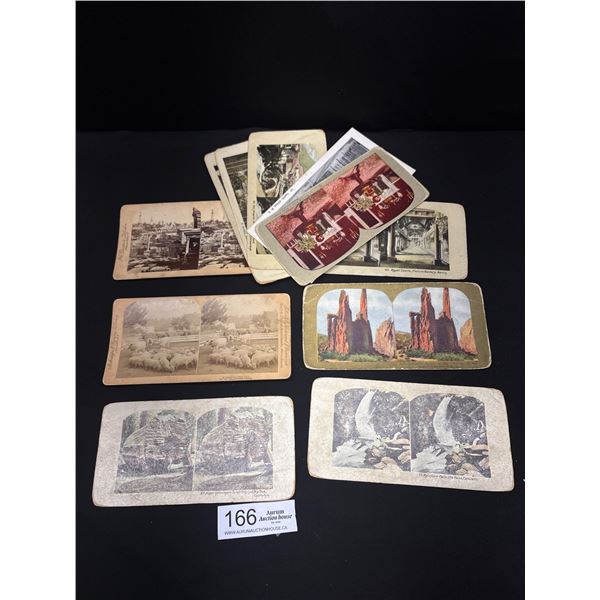 11 Very Early 1900s Stereoview Cards