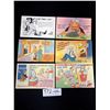 Image 1 : 6 Vintage Humour Postcards