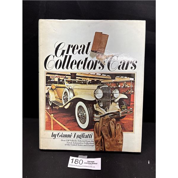 Large Hardcover Book "Great Collectors Cars" 1973