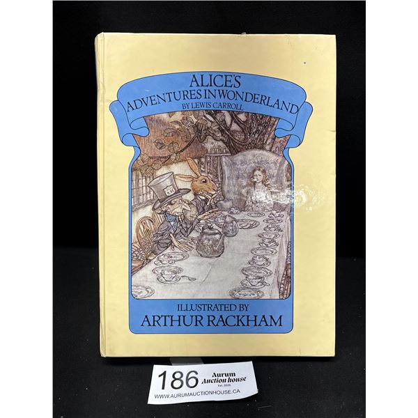 Book Alice in Wonderland Illus By Arthur Rackham
