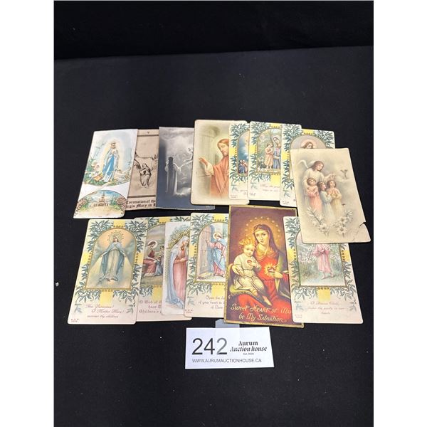 A Lot of Early 1900s Religious Cards/Bookmarks