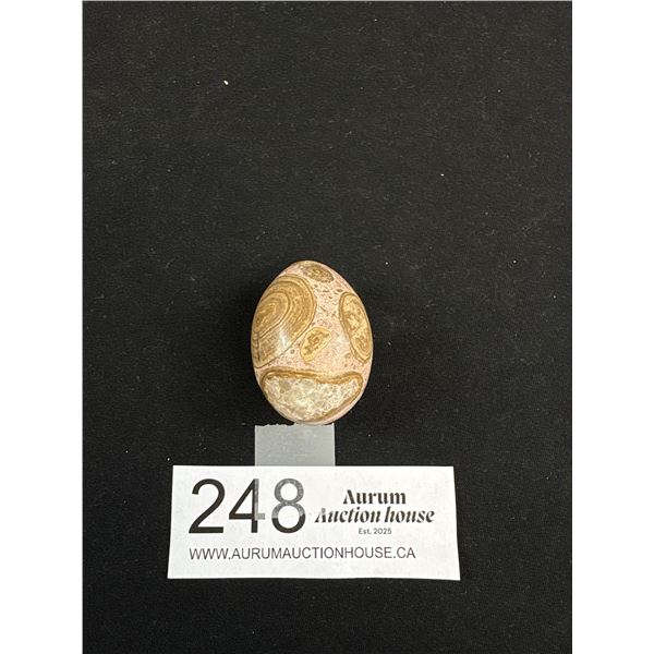 A Pink Stone/Agate Egg
