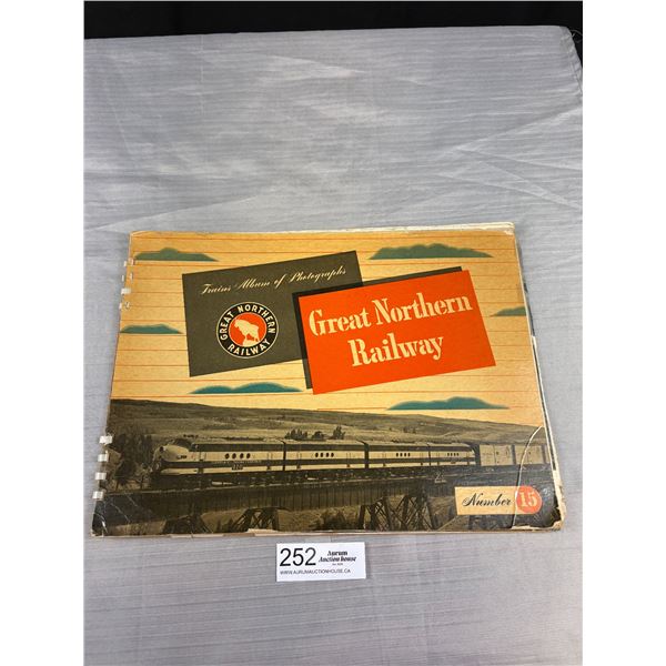 1945 Trains Album No.15 "Great Northern Railway" Bok