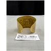 Image 2 : Ornate Hand Crafted Vintage Open Cuff Bangle
