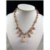 Image 2 : Genuine Rare Quartz Stone Beads + Others Necklace