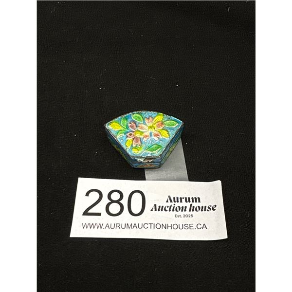 Small Antique Chinese Enamel Box
