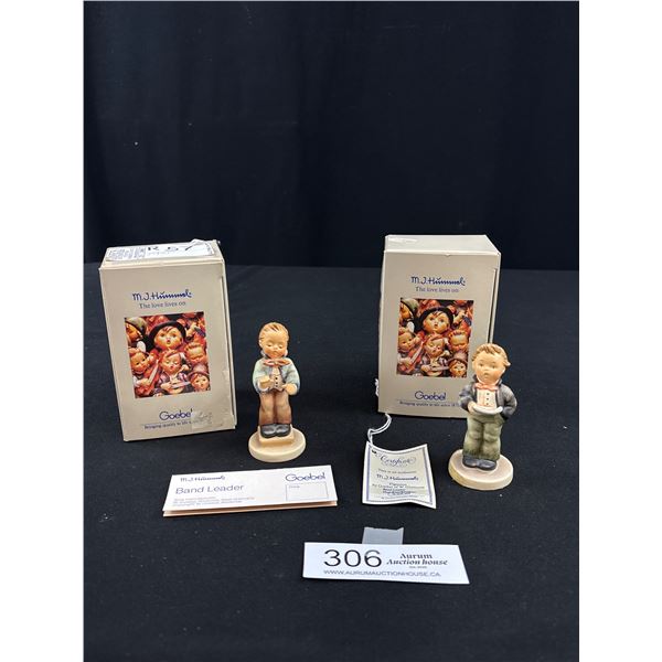 2 Vintage Goebel Hummel Figurines with Box