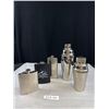 Image 1 : Vintage Stainless Flasks & Cocktail Shakers