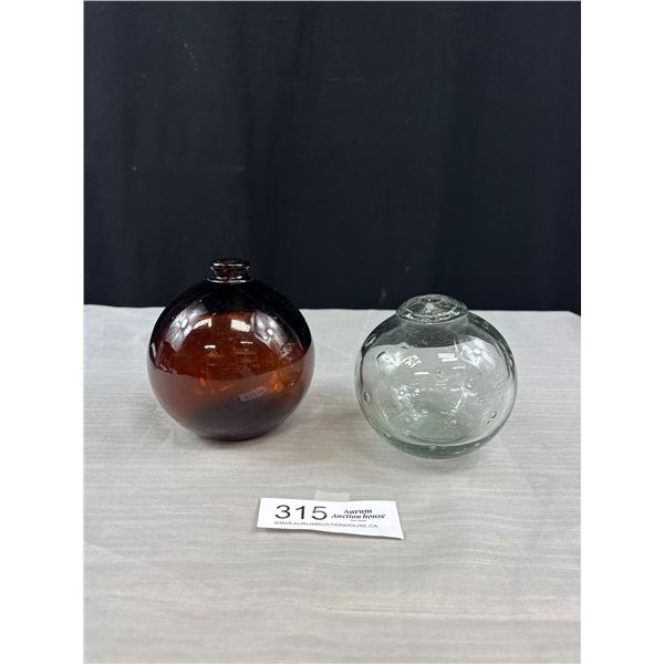 Vintage Fish Float Style Glass Balls