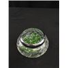 Image 3 : Vintage Cut Crystal Flower Frog & Perfume Bottles