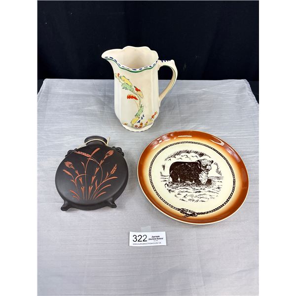 Vintage Collectible China including a H&K Tunstall Jug