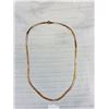 Image 2 : Vintage .925 Sterling Italy w/ Gold Wash Necklace