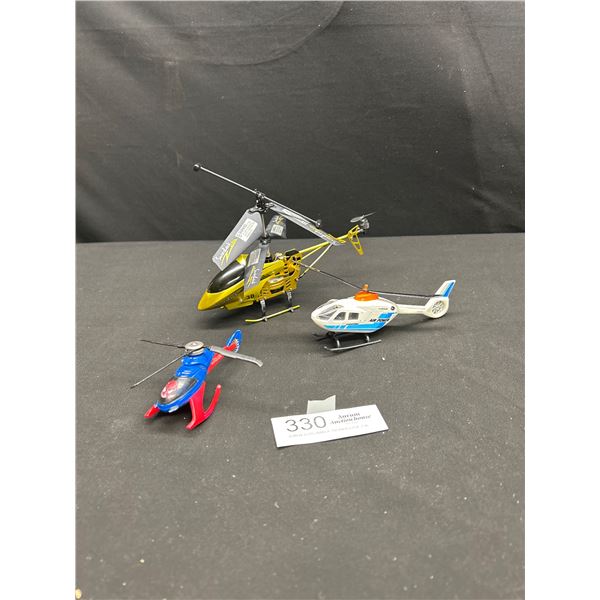 Collectible Kids Toy Helicopter Lot