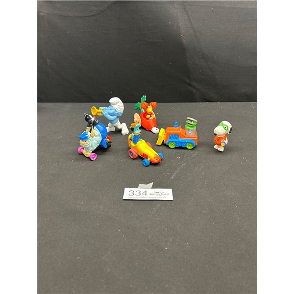 Collectible Kids Toy Figurine Lot Smurfs Seseme street etc