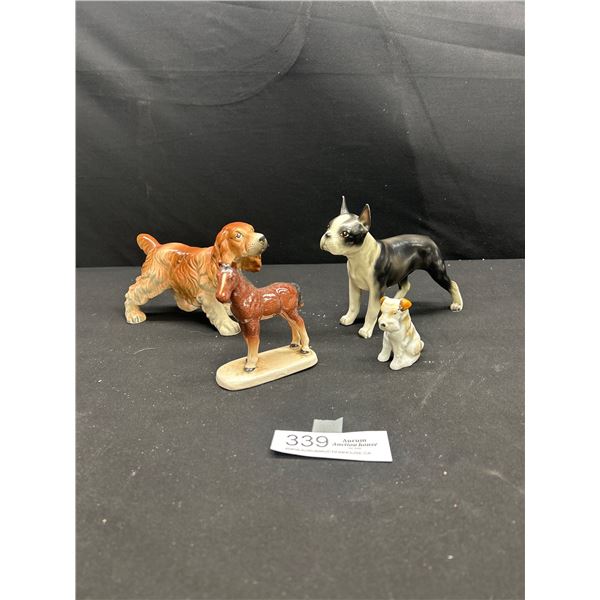 Lot of Vintage Japanese Porceline Animal Figurines