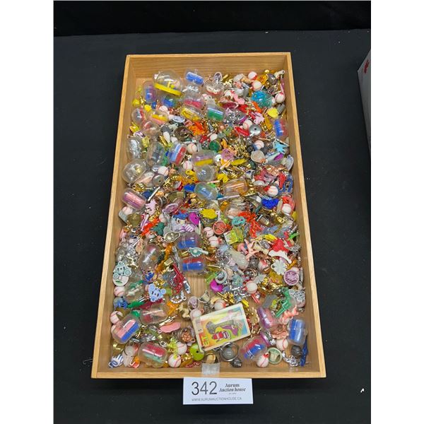Large Lot of Vintage Cracker Jack Pendants & Toy Prizes