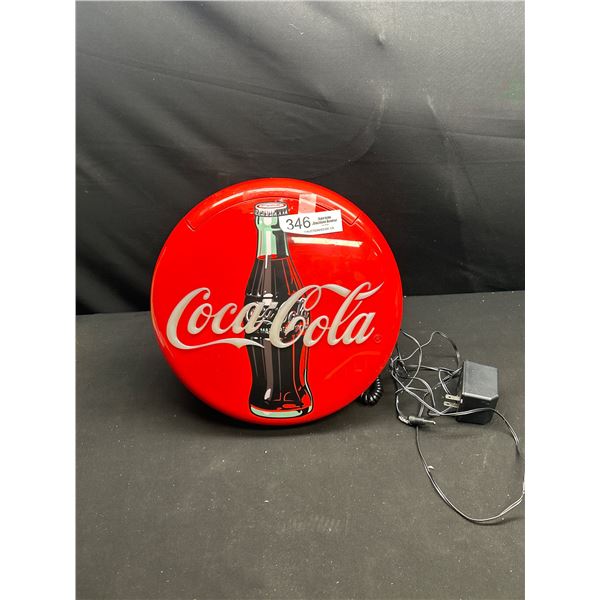 Vintage Coca-Cola Button Telephone