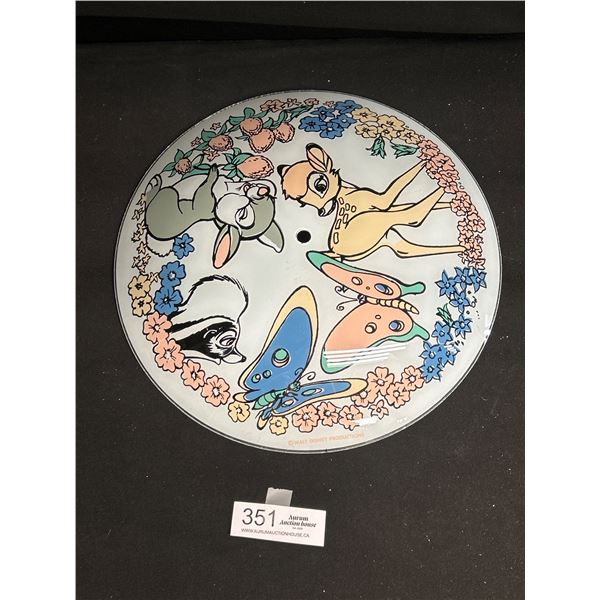 Vintage 1970s Walt Disney Ceiling Light Cover