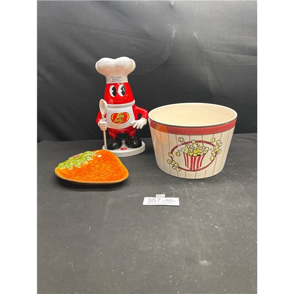 Collectible Home Décor Lor popcorn bowl Jelly Belly Dispensar Etc