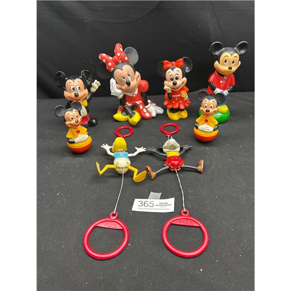 Vintage Disney Lot of Mickey Mouse aand Donald Duck