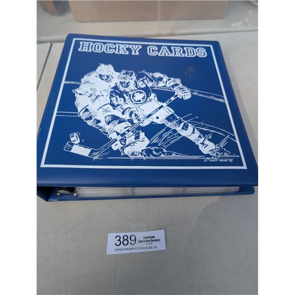Binder Lot of 1991 Upper Deck & 2003 Pacific Hockey Cards