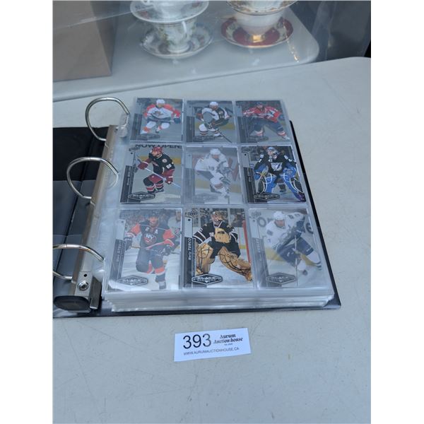 Binder Lot of 2010-11 Upper Deck Hockey Cards, Black Ice, etc.