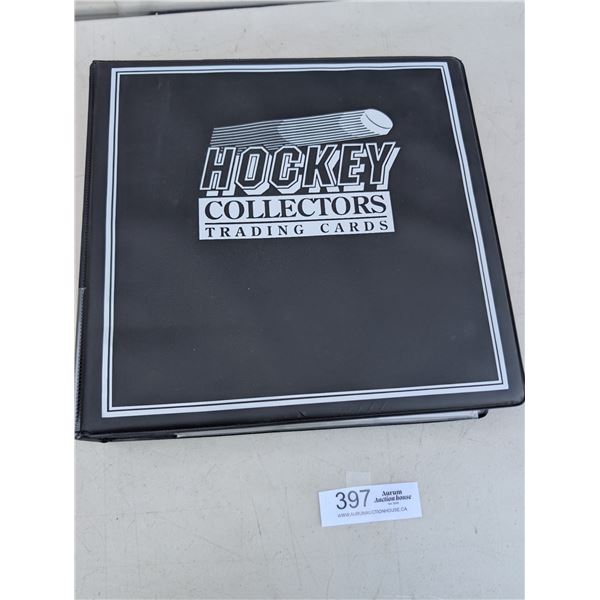 Binder Lot of 1990 Donruss & 1997 Upper Deck Hockey Cards