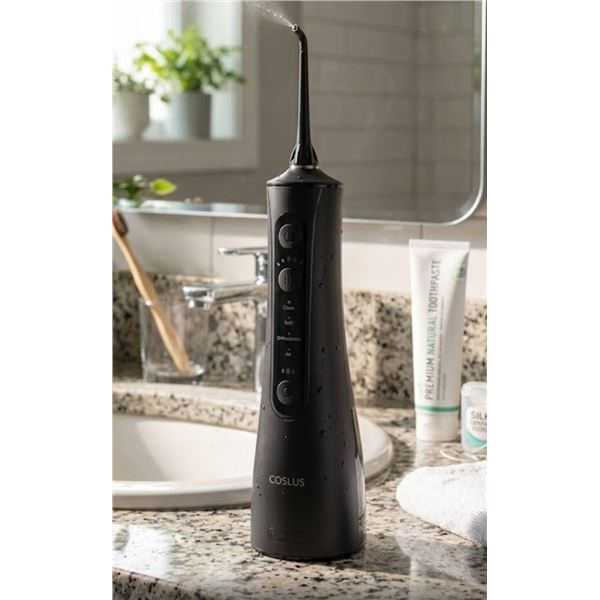 Coslus C50 Cordless Oral Irrigator with 4 Modes and 5 Intensity Levels