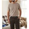 Image 1 : Joe Boxer Men's Lounge Set, Size Large (L/G)