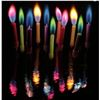 Image 1 : CLBC-24B Color Flame Candle Set with Holders, 12 Pcs Per Pack