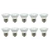Image 1 : Anyray A1876Y (10-Pack) HR16 120V 35W E27/E26 MR-16 35 Watt JDR C Bulb Lamp FMW Flood with Lens