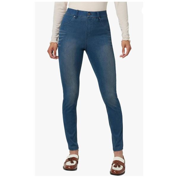 Hue Ultra Soft Denim Leggings, Size Medium