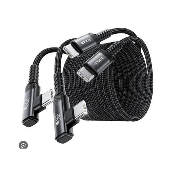 Toocki TQ-X65A3 USB-C Cable Set, 2 Pieces
