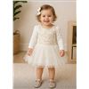 Image 1 : Olivia Rose Collection Dress for 18-24 Months With Lace and Tulle Design