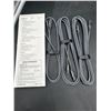 Image 4 : 3 Nylon Braided USB-A to USB-C Cables, 10 ft Each