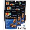 Image 1 : Kind Dipped Clusters Nuts Dark Chocolate and Berries, 8 x 113g