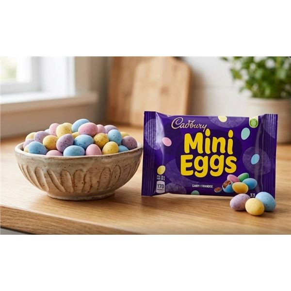 Cadbury Mini Eggs Pack, 48 x 33 g Units