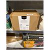 Image 2 : Pack of 2 matching Amazon Basics Storage Bins – Metallic Black, 2 bins total
