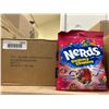 Image 2 : Nerds Gummy Clusters 142g Candy Peg Bags – Case of 12 Units
