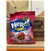 Image 3 : Nerds Gummy Clusters 142g Candy Peg Bags – Case of 12 Units